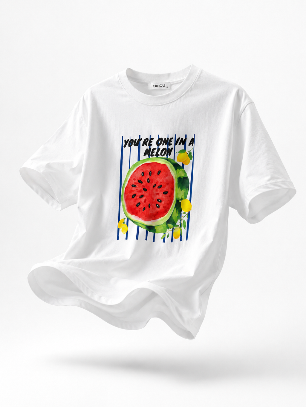 Kadın Bisiklet Yaka Summer Collection Baskılı Regular T-Shirt