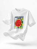 Kadın Bisiklet Yaka Summer Collection Baskılı Regular T-Shirt